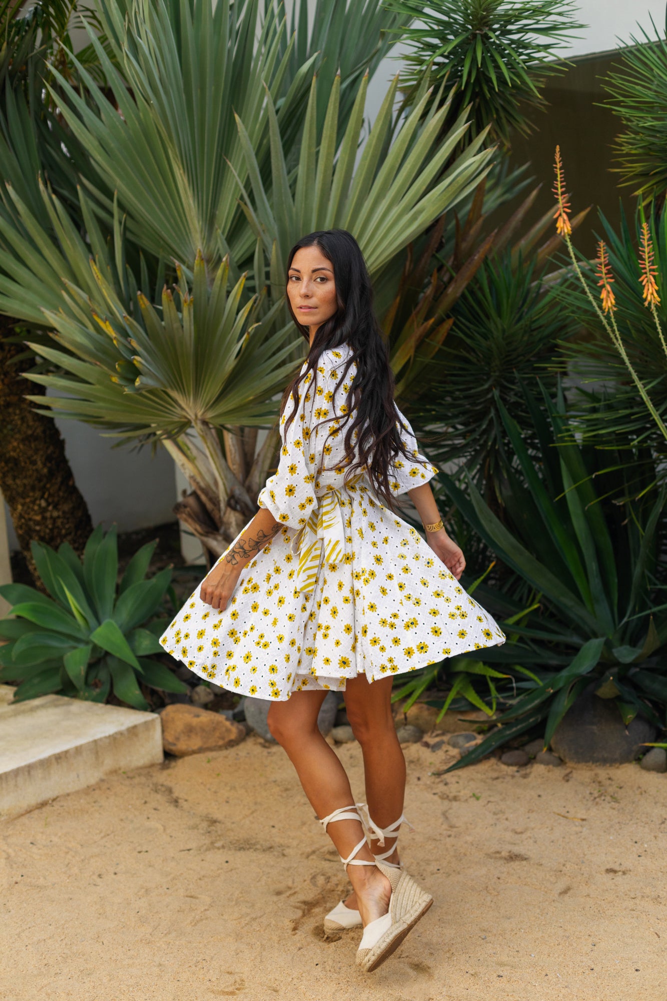 Yellow Daisy Day Dress – em & shi
