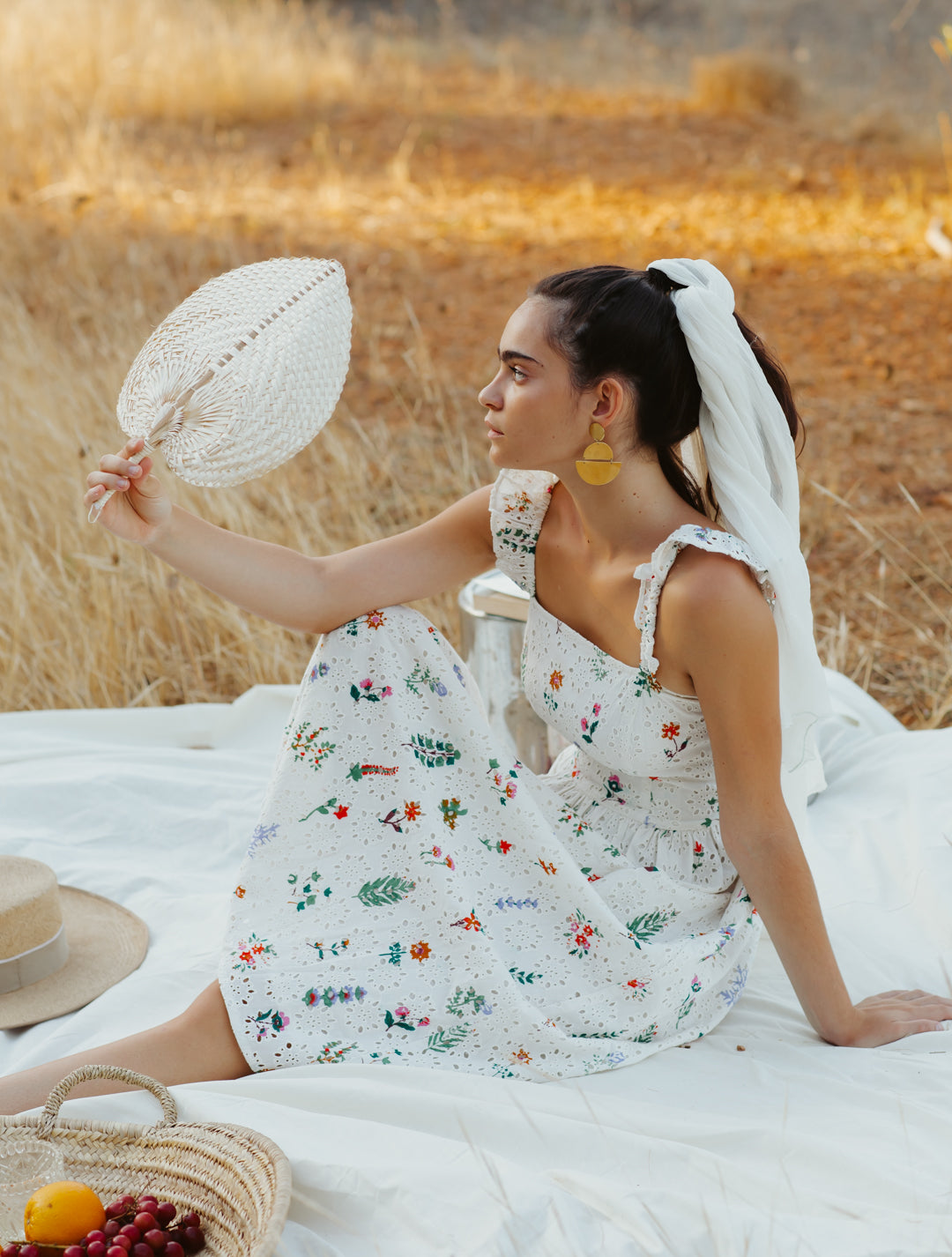 summer picnic dress Summer Herbs Picnic dress – em & shi